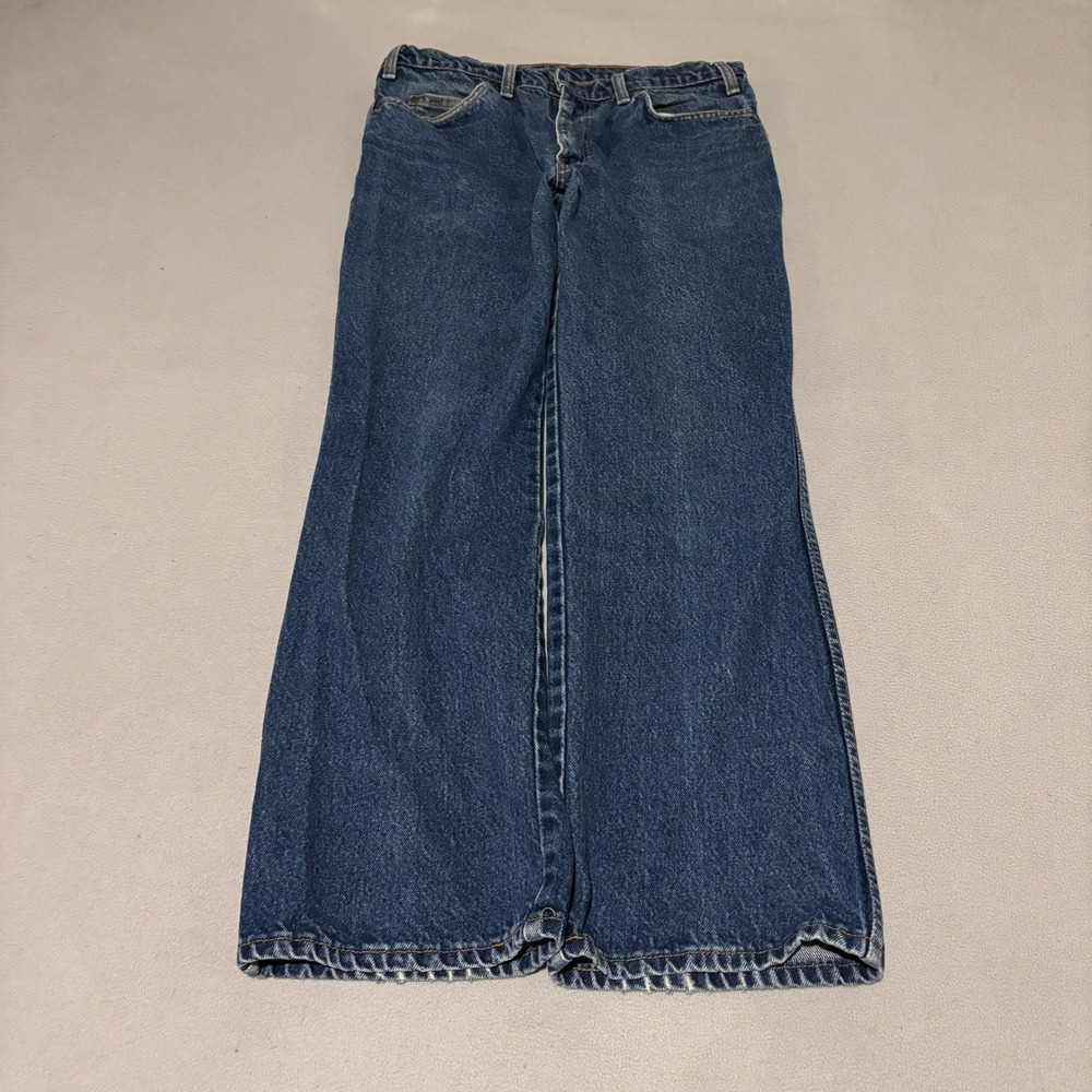 Vintage GWG Mens Straight Leg Jeans 34x30 Medium Wash Denim Pants Classic